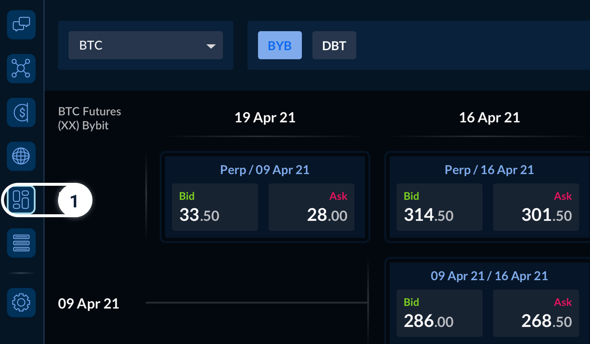 Paradigm Futures Spreads Dashboard